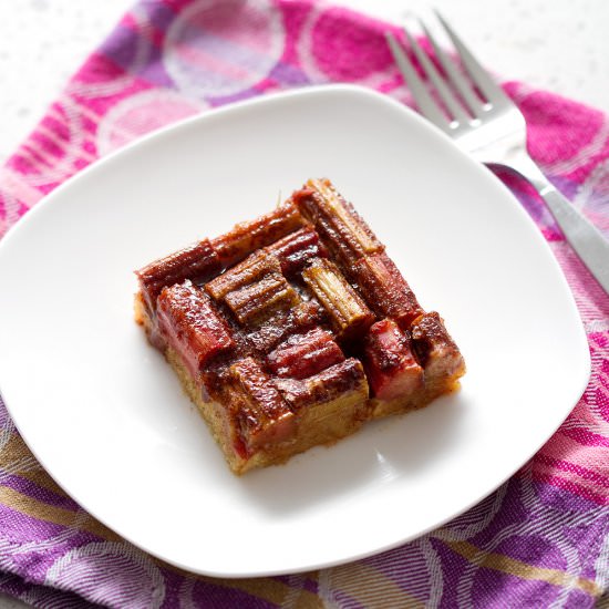 Rhubarb Tart