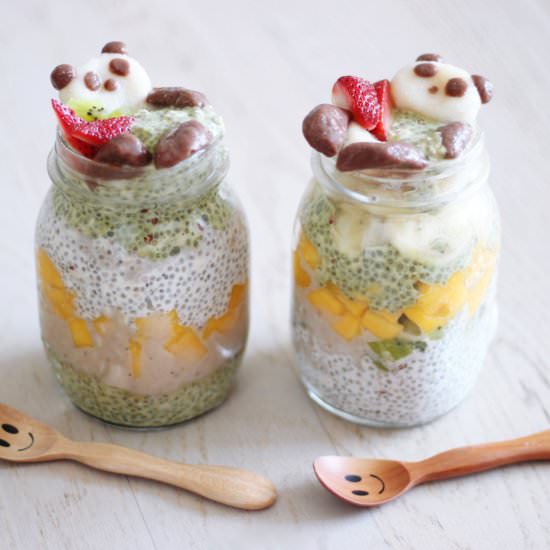 Panda’s Chia Pudding Parfait