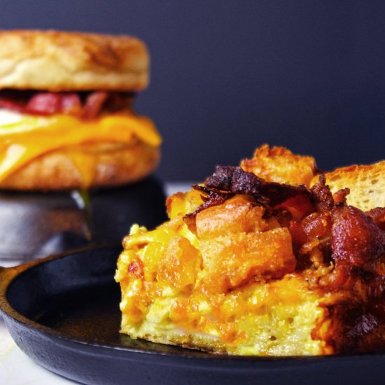 Bacon Egg McMuffin Casserole