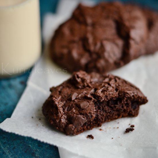 Glutenfree Double Chocolate cookies