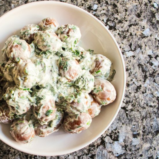 Creamy Buttermilk Potato Salad