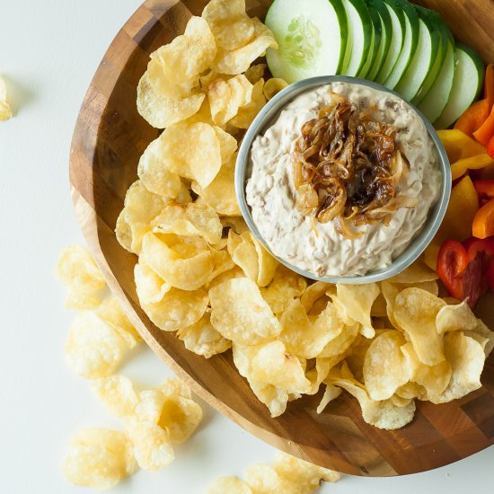 French Onion Yogurt Dip