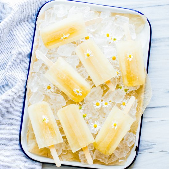 Honey Chamomile Popsicles