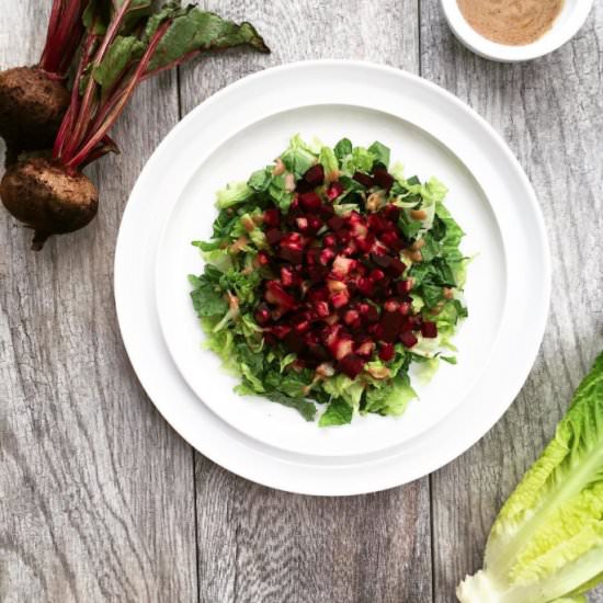 Beet Salad with Yogurt Dressing