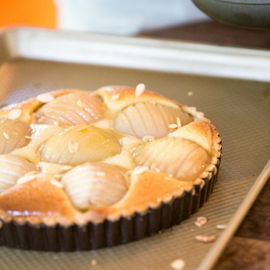 Pear Frangipane Tart