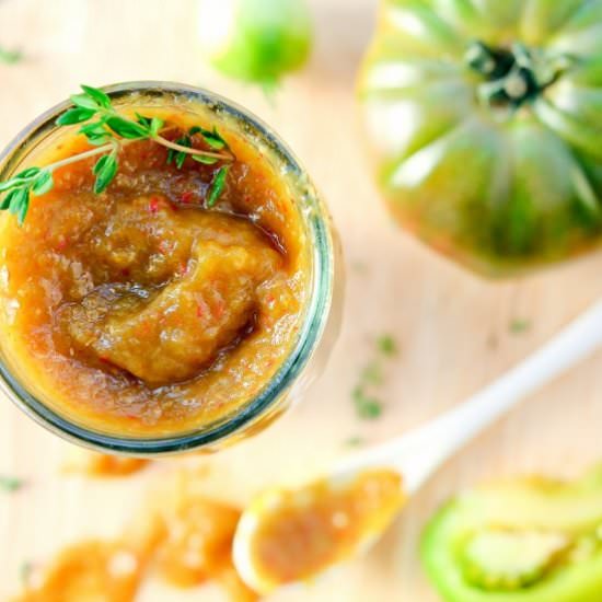 Green Tomatoes Chutney