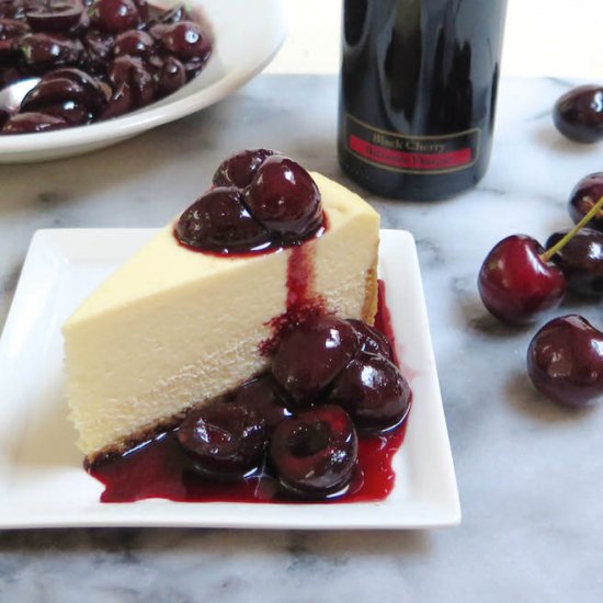 Balsamic Glazed Cherries