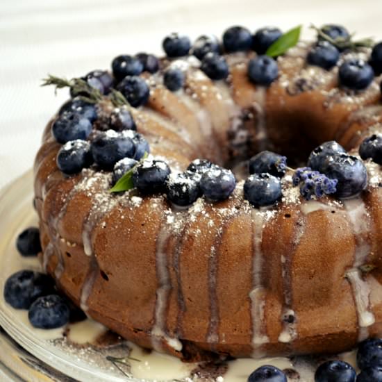 Chocolate Macaroon Bundt Cake