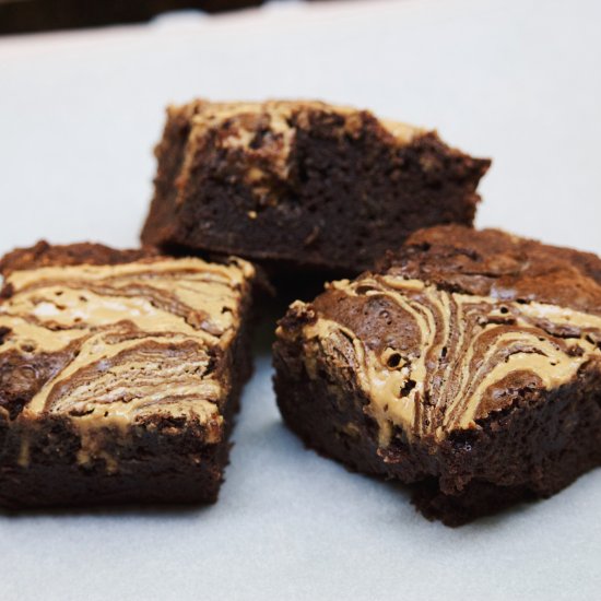 Gluten Free Peanut Butter Brownies