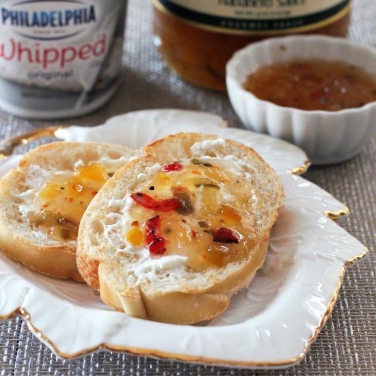 Sweet Spicy Cream Cheese Appetizer