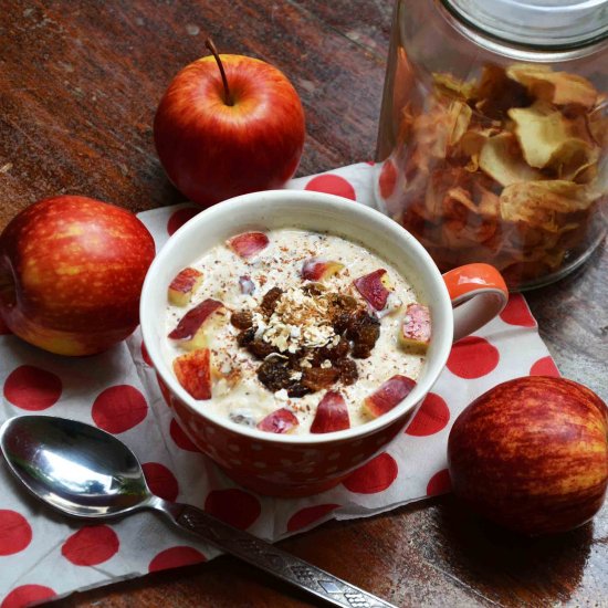 Apple Pie Overnight Oats