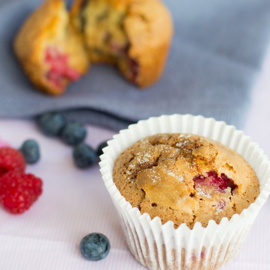 Mixed Berry Muffins