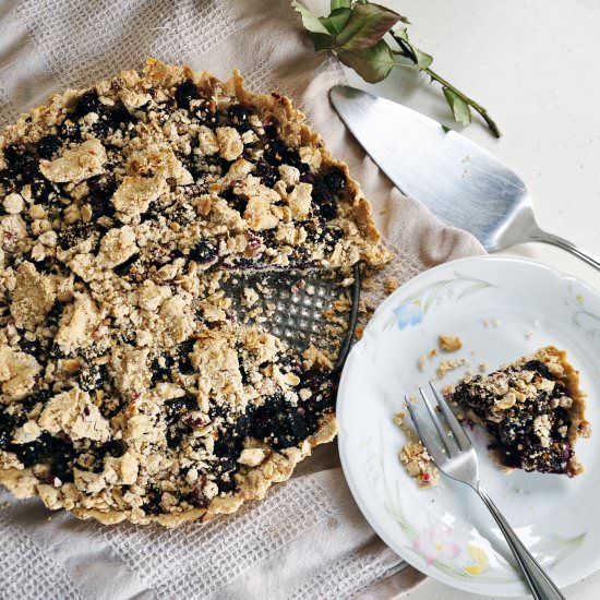 Rustic Blueberry Tart