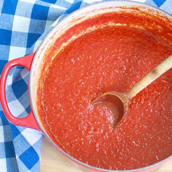 Shortcut Blender Tomato Sauce