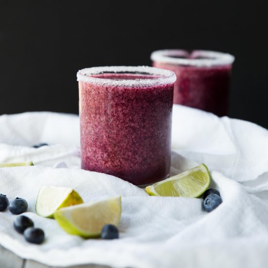 Blueberry Ginger Margaritas