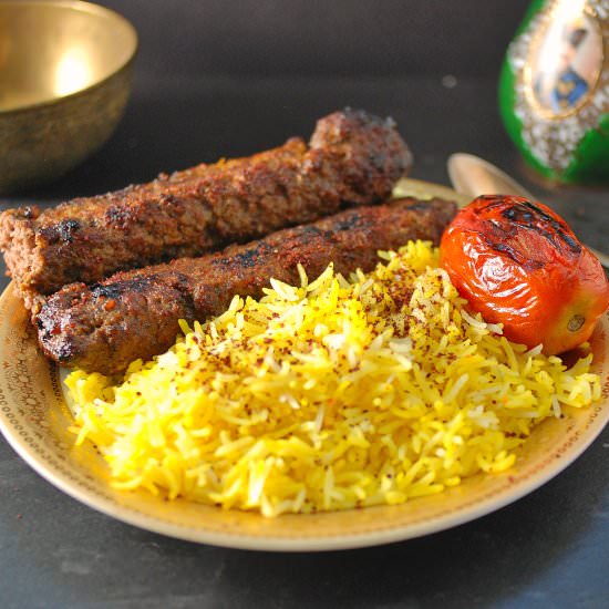 Persian Kabob Koobideh