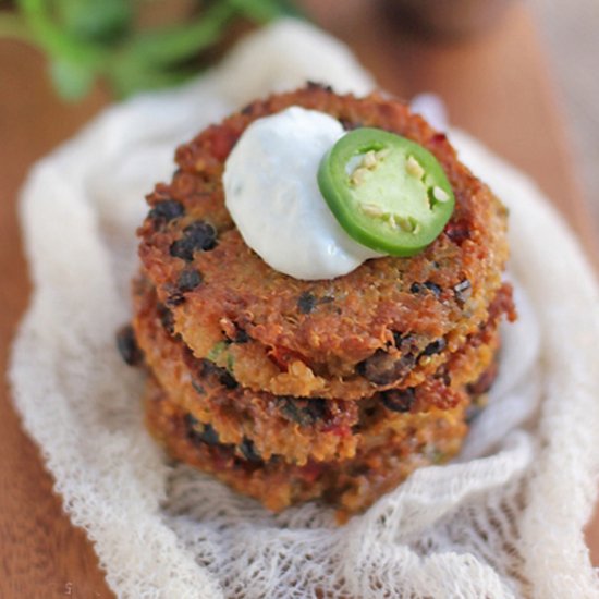 Cajun Quinoa Burgers