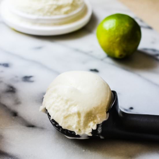 Fresh Lime Sherbet