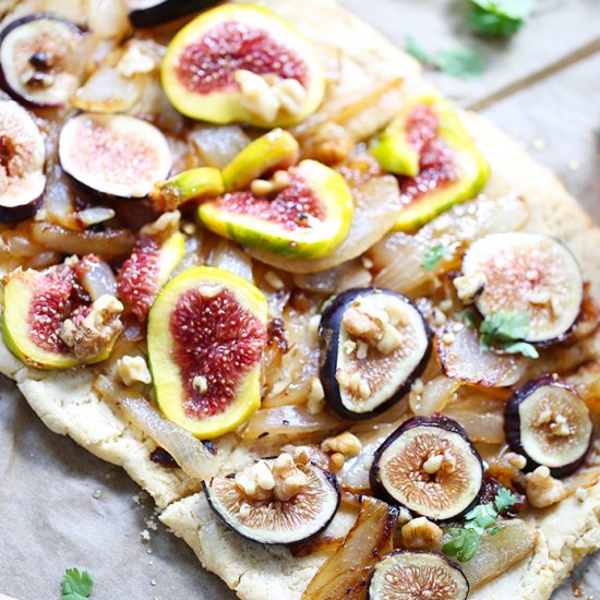 Fig & Caramelized Onion Pizza