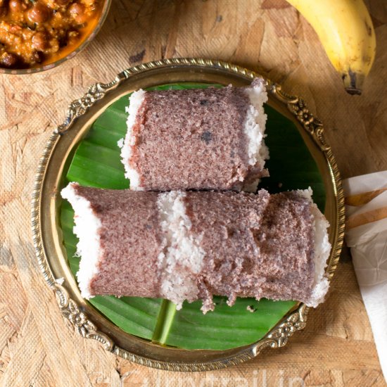 Red Rice Flour Steamed Cylindrical Cakes