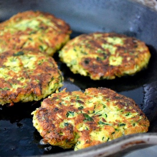 Crispy Zucchini Fritters