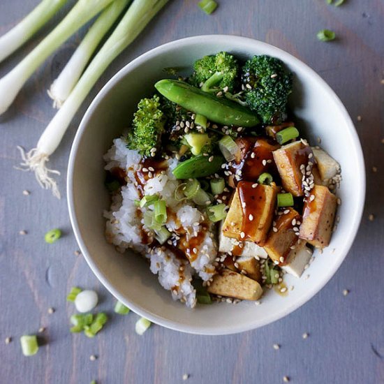 Vegan Teriyaki Bowls