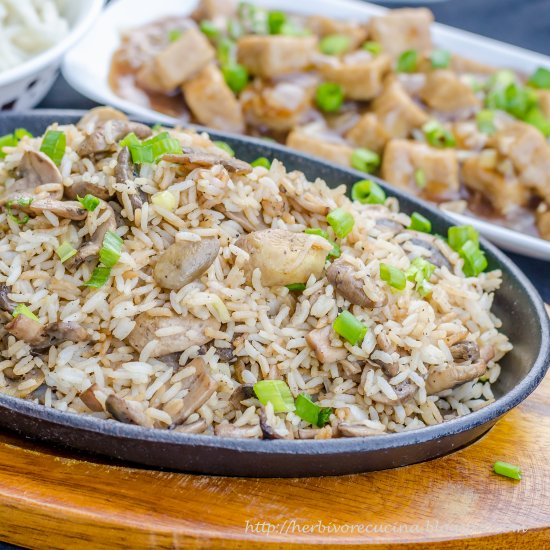 Mushroom Fried Rice