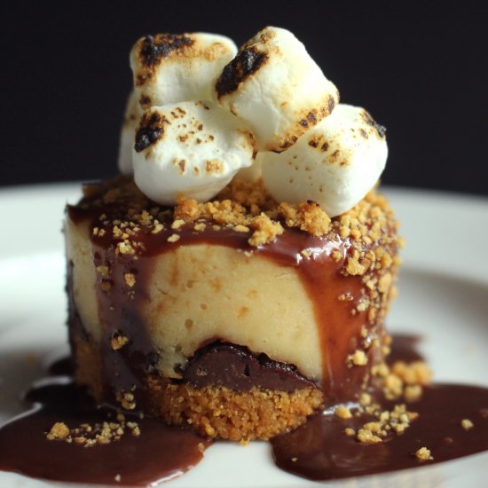 Mini S’mores Cheesecakes