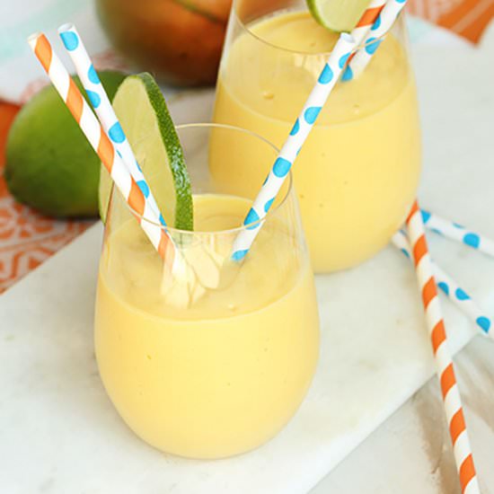 Mango Coconut Lime Smoothie