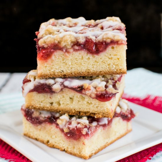 Cherry Crisp Coffee Cake