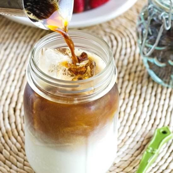 DAIRY FREE ICED LATTE