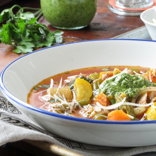 Healthy Chicken Minestrone