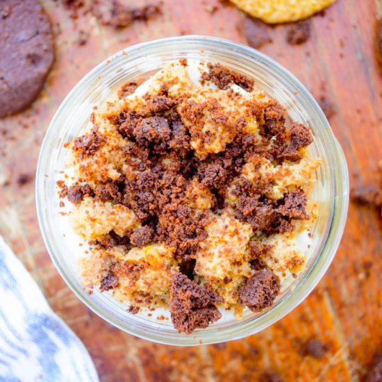 Cookie Dough Cookie Parfait