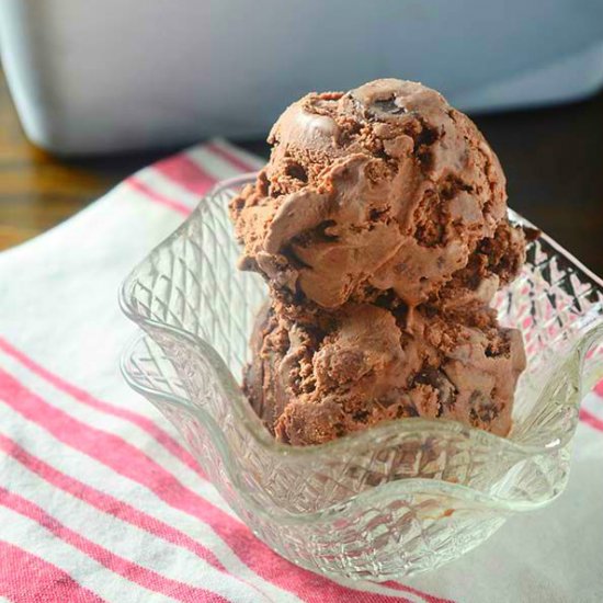 Chocolate Chip Nutella Ice cream