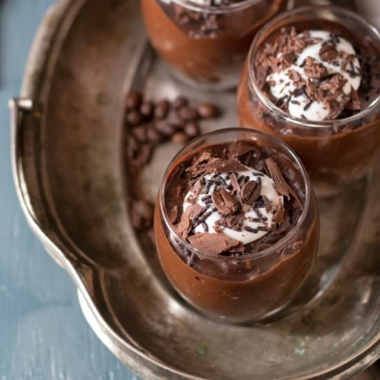 Vegan Chocolate Espresso Mousse