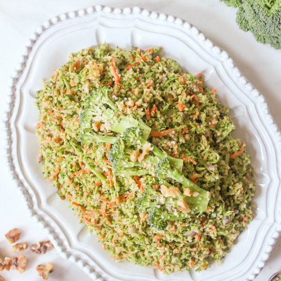 Quinoa Broccoli Slaw