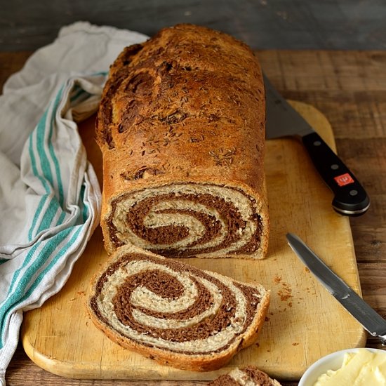 Marbled Rye Bread