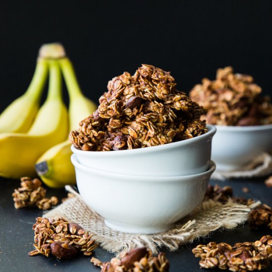 Caramelized Banana Granola