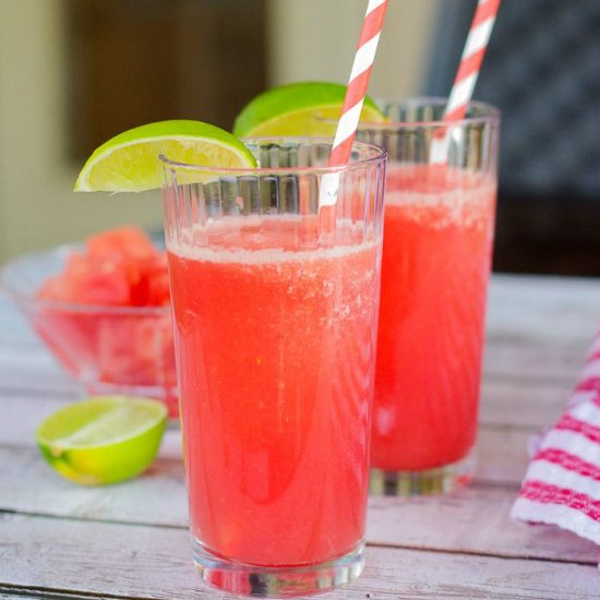 Watermelon Lemonade Slushies