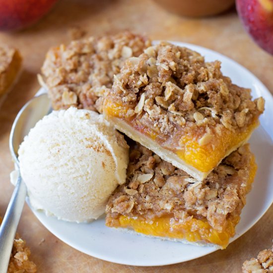 Peach Pie Bars