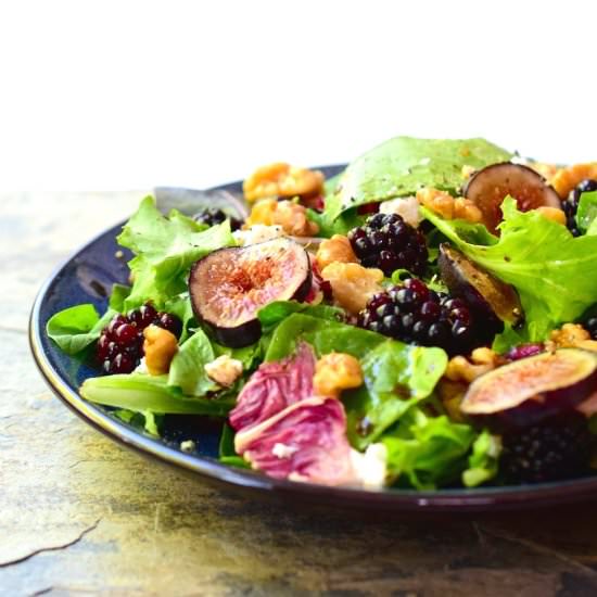 Fig and Blackberry Salad