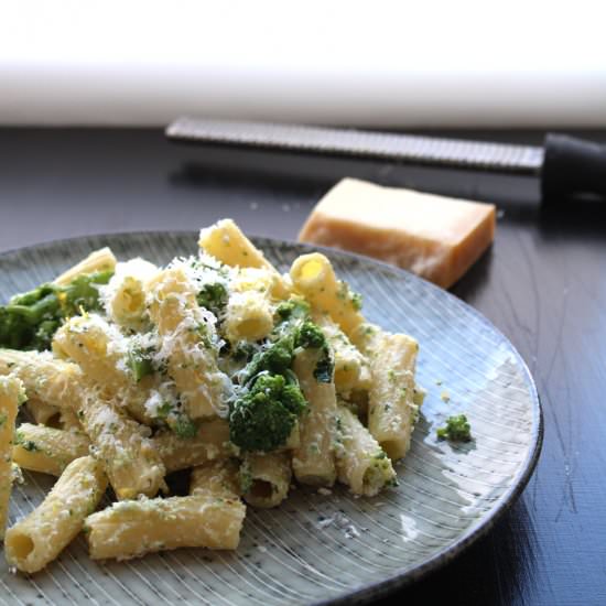 Pasta with Purple Broccolini