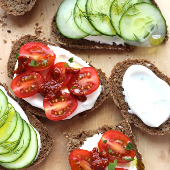 Open Sandwiches