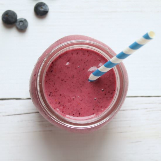 Very Berry Vanilla Smoothie