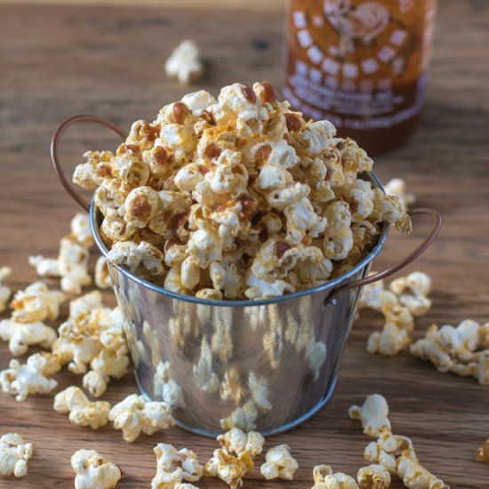 Sriracha Popcorn