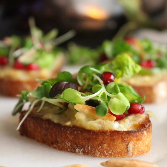 Eggplant Toast!