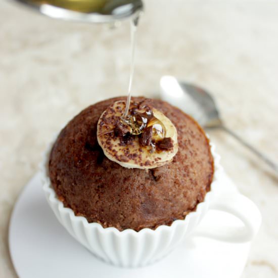 Banana Cocoa Honey Muffins