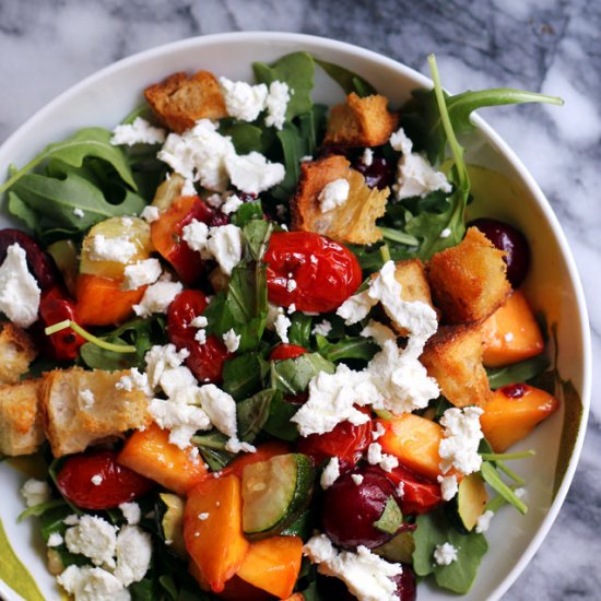 Stone Fruit Panzanella