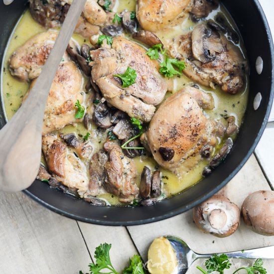 Mushroom Chicken Skillet