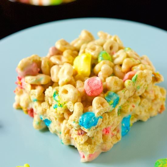 Lucky Charm Krispy Treats